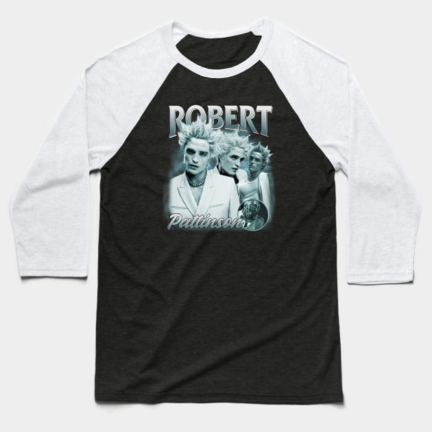 Robert Pattinson Vintage Baseball T-Shirt by Stephensb Dominikn